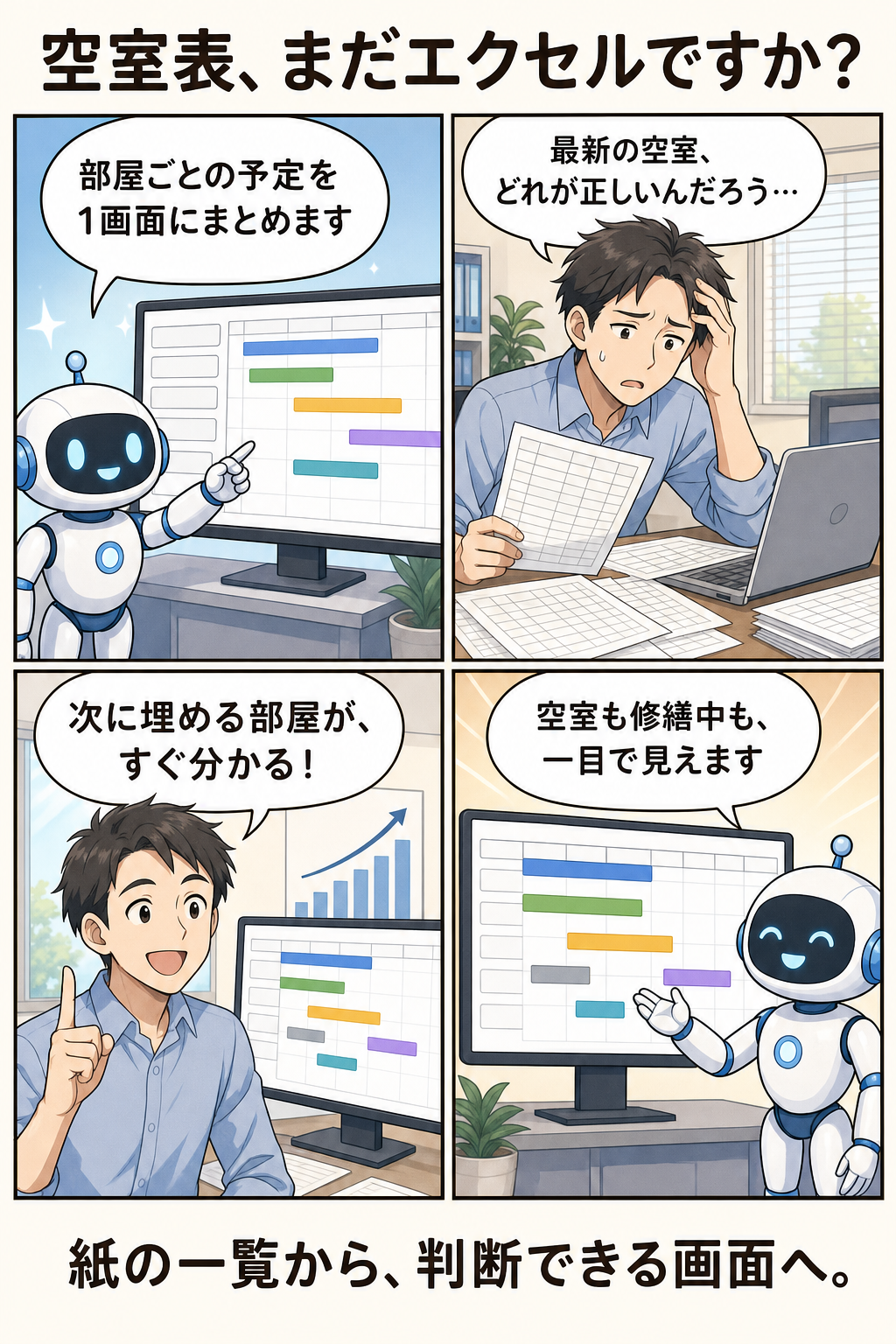 4コマ漫画