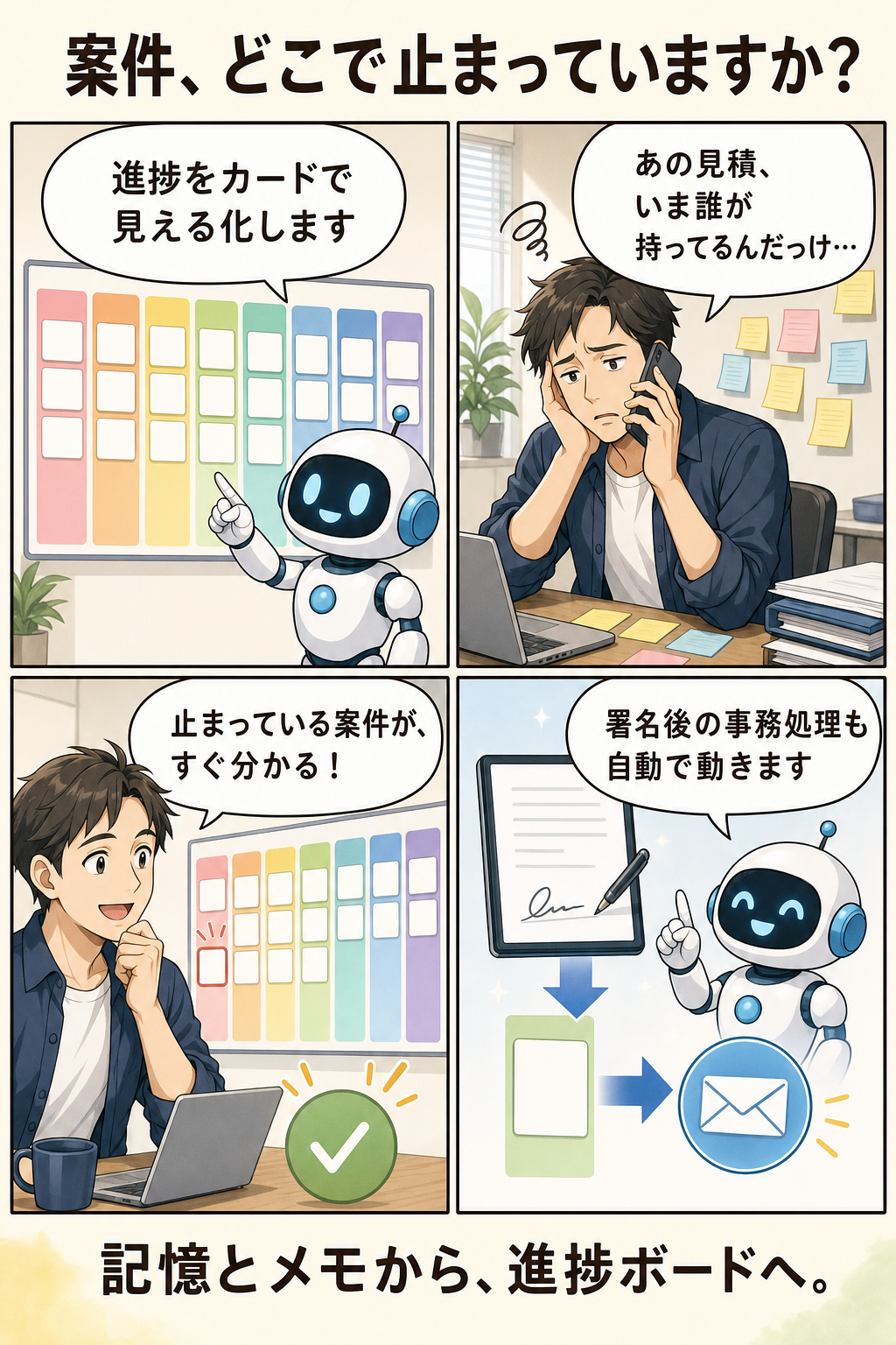 4コマ漫画